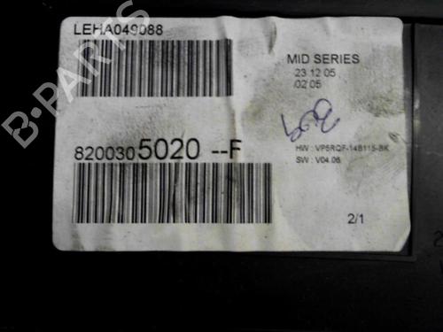 Used Instrument cluster Instrument cluster RENAULT CLIO III (BR0/1, CR0/1) 1.5 dCi (BR17, CR17) (86 hp) 25646511 25646511