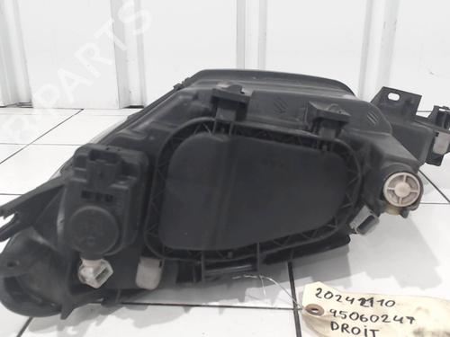 Right headlight PEUGEOT 206 Hatchback (2A/C) 1.4 i | BP25636466C29 