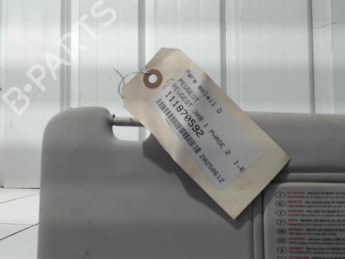 Right sun visor PEUGEOT 308 I (4A_, 4C_) 1.6 HDi | BP29615629I2 
