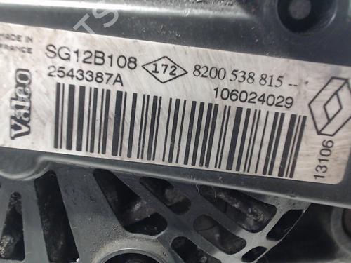 Used Alternator Alternator RENAULT TRAFIC II Van (FL) 1.9 dCi 80 (FL0B) (82 hp) 34278762 34278762