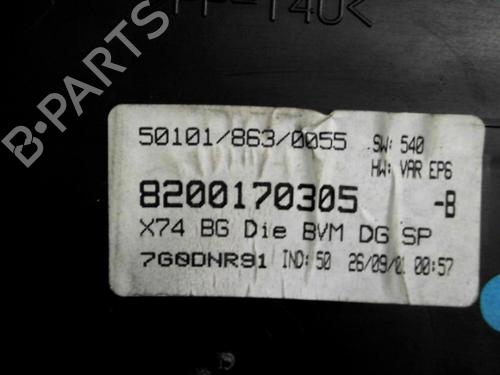 Instrument cluster RENAULT LAGUNA II (BG0/1_) 1.9 dCi | BP25646510C47 