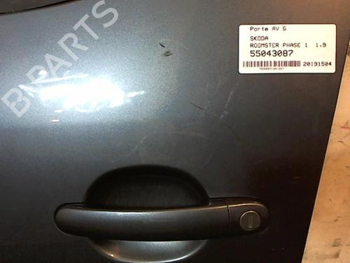 Left front door SKODA ROOMSTER (5J7) 1.9 TDI | BP25630232C2 