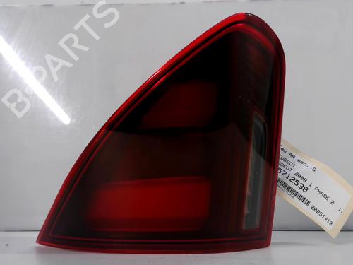 Used Left tailgate light PEUGEOT 2008 I (CU_) 1.6 BlueHDi 75 (75 hp) 31091706