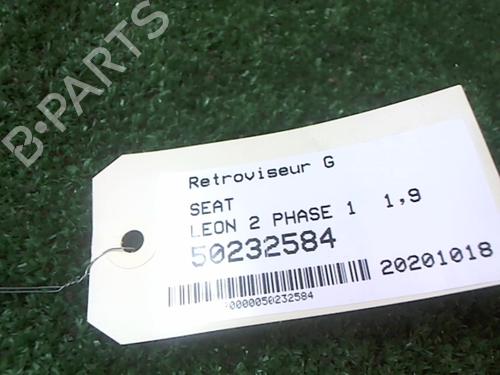 Left mirror SEAT LEON (1P1) 1.9 TDI | BP25645327C26 