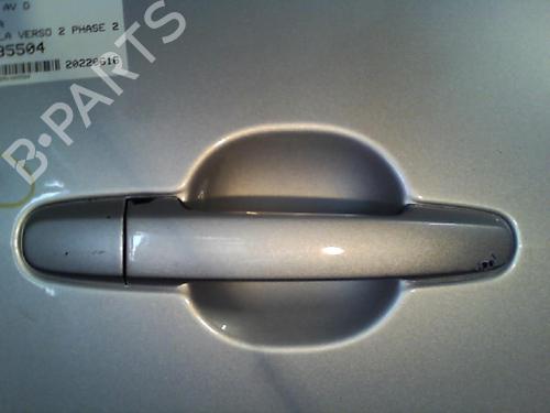 Right front door TOYOTA COROLLA Verso (ZER_, ZZE12_, R1_) 2.2 D-4D (AUR10_, AUR10R) | BP25650476C3