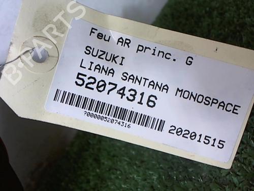 Left taillight SUZUKI LIANA Hatchback 1.6 (RH416) | BP25650740C34 - Image 8