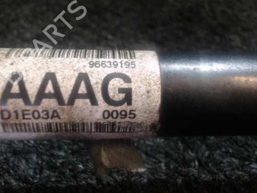 Used Left front driveshaft CHEVROLET AVEO Saloon (T300) 1.2 (86 hp) 25641995