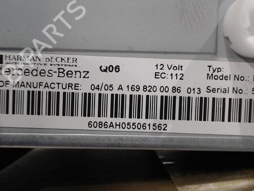 Radio MERCEDES-BENZ A-CLASS (W169) A 150 (169.031, 169.331) | BP25822209E6 