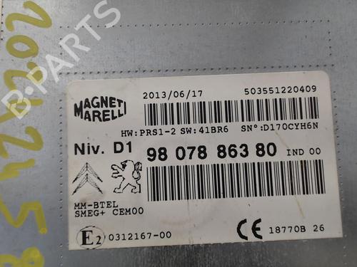 Bilradio CITROËN C4 Picasso II 1.6 HDi / BlueHDi 115 | BP29567314E6 