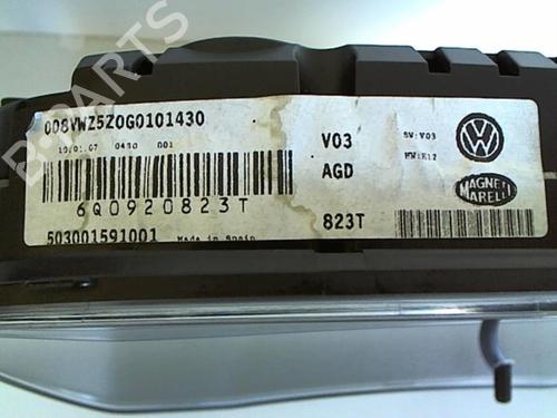 Instrument cluster VW POLO IV (9N_, 9A_) 1.2 12V | BP25637772C47 