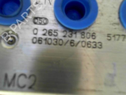 Used ABS pump ABS pump FIAT STILO (192_) 1.9 D Multijet (120 hp) 25637343 25637343