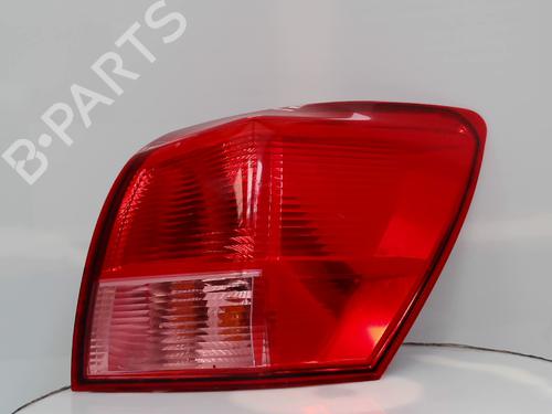 Used Right taillight NISSAN QASHQAI I (J10, NJ10) 2.0 dCi (150 hp) 29335516