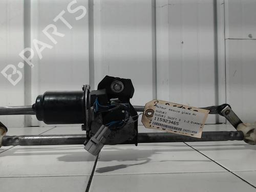 Used Front wiper motor SUZUKI SWIFT III (MZ, EZ) 1.3 DDiS (RS413D) (75 hp) 32296932