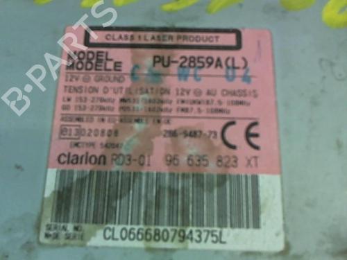 Bilradio PEUGEOT 206 SW (2E/K) 2.0 HDi | BP25629006E6 