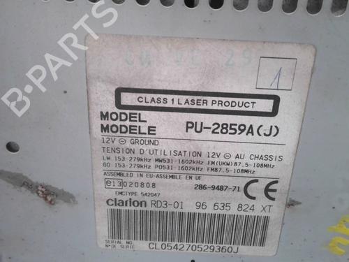 Radio PEUGEOT PARTNER MPV (5_, G_) 1.6 HDi 90 | BP29490914E6 