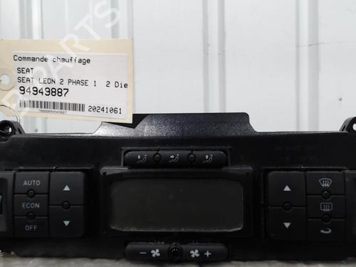 Used Climate control SEAT LEON (1P1) 2.0 TDI (170 hp) 25636472