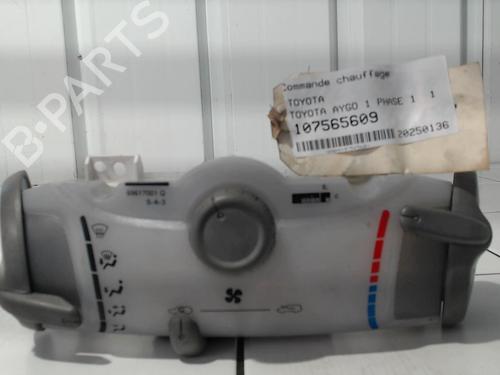 AC-Styringsenhed/Manøvreenhed TOYOTA AYGO (_B1_) 1.0 (KGB10_, KGB10R) (68 hp) 28521610