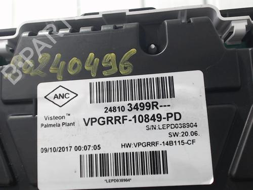 Instrument cluster RENAULT CAPTUR I (J5_, H5_) 0.9 TCe 90 | BP31174490C47