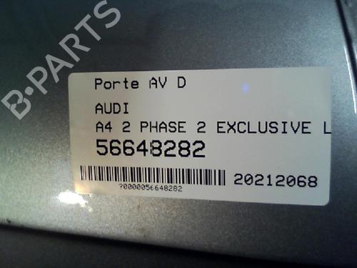 Right front door AUDI A4 B7 (8EC) 3.0 TDI quattro | BP25630116C3 