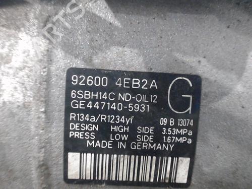AC compressor RENAULT KADJAR (HA_, HL_) 1.5 BLUE dCi 115 (HLA6) | BP25639294M34 - Image 4