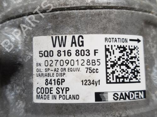 Used AC compressor AC compressor SEAT ARONA (KJ7, KJP) 1.6 TDI (115 hp) 25631864 25631864