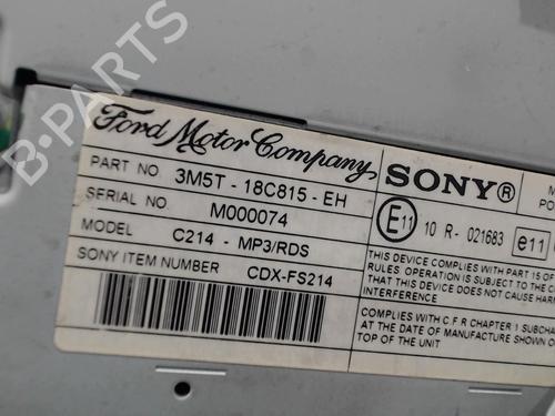 Radio FORD FOCUS C-MAX (DM2) 1.6 TDCi | BP26575647E6 