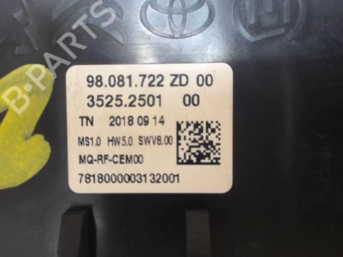 Used Climate control Climate control CITROËN BERLINGO Box Body/MPV (K9) 1.6 BlueHDi 100 (99 hp) 25645452 25645452