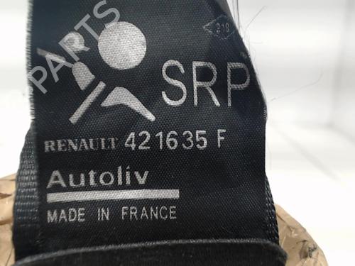 Used Front left seatbelt Front left seatbelt RENAULT TWINGO I (C06_) 1.2 (C066, C068) (58 hp) 40452592 40452592