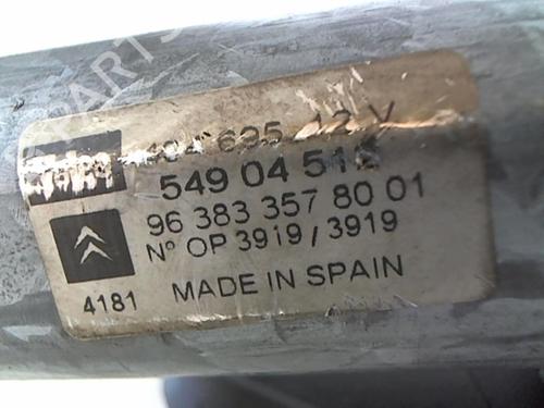 Front wiper motor CITROËN C5 I Break (DE_) 2.0 HDi (DERHZB, DERHZE) | BP25637728M29 