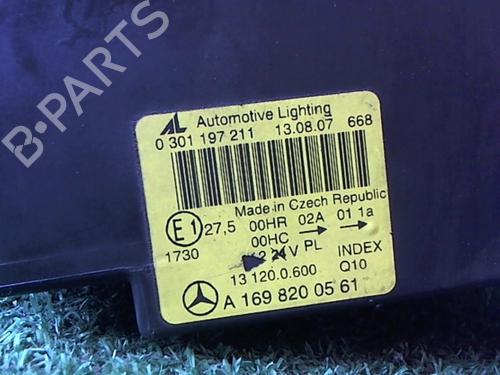 Left headlight MERCEDES-BENZ A-CLASS (W169) A 200 CDI (169.008, 169.308) | BP25650708C28  - Image 5