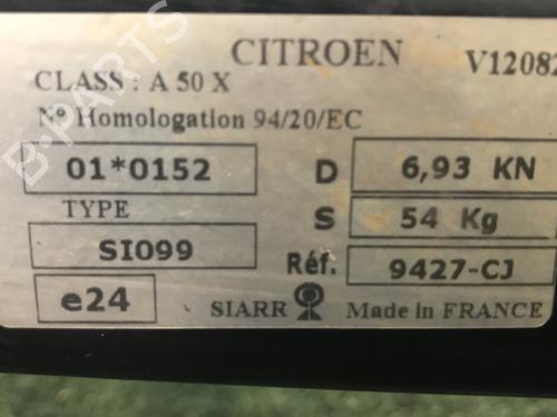 Używane Hak holowniczy / Mechanizm CITROËN C3 II (SC_) 1.4 (73 hp) 30948414