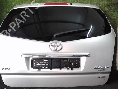 Used Tailgate TOYOTA COROLLA Verso (ZER_, ZZE12_, R1_) 2.2 D-4D (AUR10_, AUR10R) (177 hp) 25649896