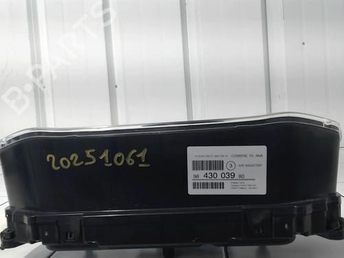 Instrument cluster PEUGEOT 208 II (UB_, UP_, UW_, UJ_) 1.5 BlueHDI 100 | BP29513677C47 