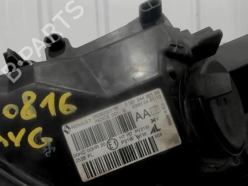 Used Left headlight Left headlight RENAULT MEGANE III Hatchback (BZ0/1_, B3_) 1.5 dCi (BZ09, BZ0D, BZ1W, BZ29, BZ14) (110 hp) 25644971 25644971