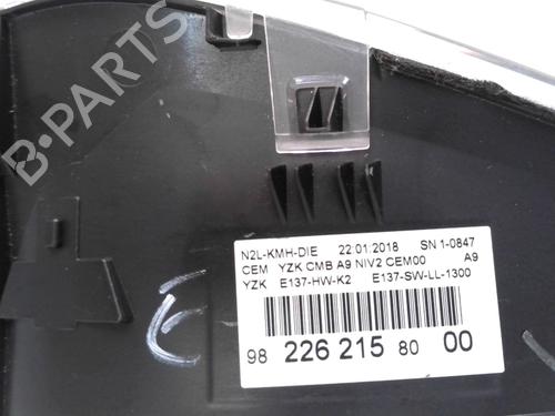 Instrument cluster PEUGEOT 208 I (CA_, CC_) 1.6 HDi / BlueHDi 75 | BP29475920C47 