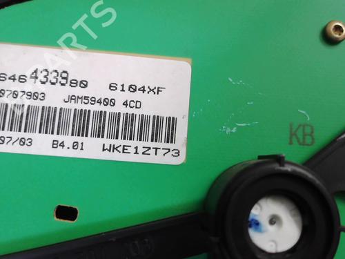 Instrument cluster CITROËN BERLINGO / BERLINGO FIRST Box Body/MPV (M_) 2.0 HDI 90 (MBRHY, MCRHY) | BP25979690C47 