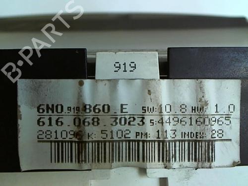 Instrument cluster VW POLO III (6N1) 64 1.9 D | BP25638168C47 