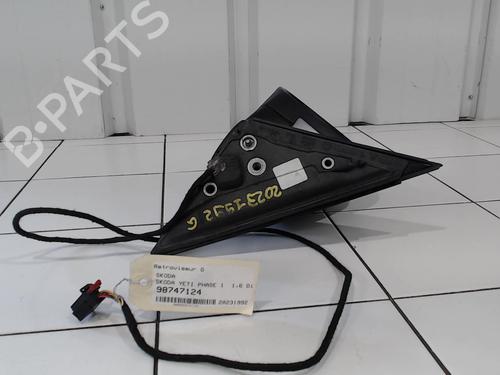 Left mirror SKODA YETI (5L) 1.6 TDI | BP25636275C26 