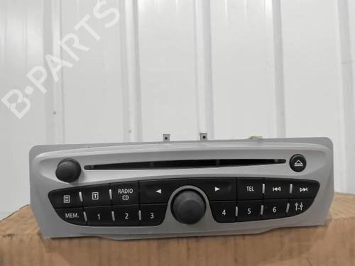 Bilradio RENAULT MEGANE III Hatchback (BZ0/1_, B3_) 1.5 dCi (BZ09, BZ0D, BZ1W, BZ29, BZ14) (110 hp) 25631096