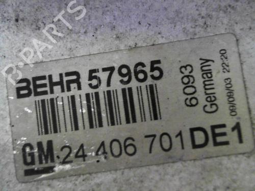 Intercooler OPEL ZAFIRA A MPV (T98) 2.2 DTI 16V (F75) | BP25637273M30 