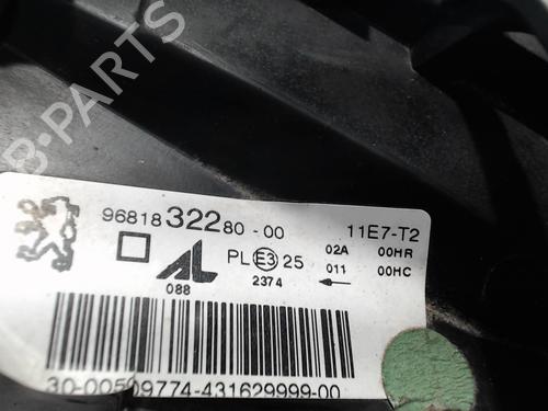 Lyskaster høyre PEUGEOT 307 (3A/C) 1.6 HDi | BP29956225C29 