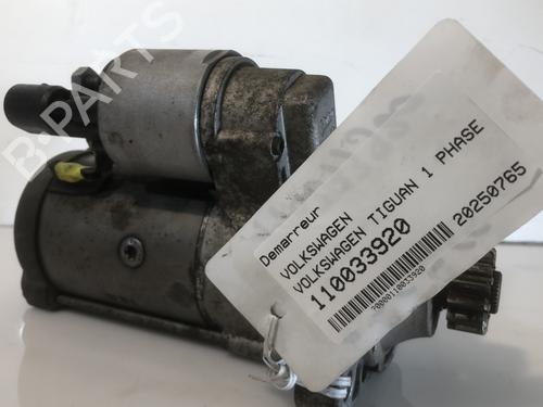 Startmotor VW TIGUAN (5N_) 2.0 TDI 4motion (140 hp) 29025457