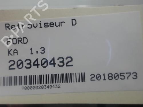 Right mirror FORD KA (RB_) 1.3 i | BP25632092C27 