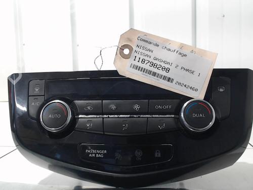 Commande Chauffage NISSAN QASHQAI II (J11, J11_) 1.6 dCi (130 hp) 31976459