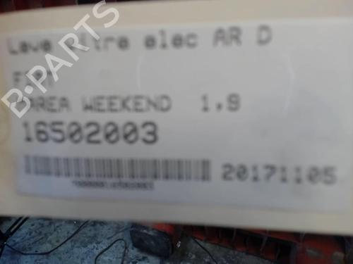 Used Rear right window mechanism Rear right window mechanism FIAT MAREA (185_) 1.9 JTD 110 (185AXT1A) (110 hp) 25649120 25649120