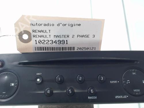Used Radio RENAULT MASTER II Van (FD) 2.5 dCi (FD02) (101 hp) 32062433