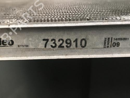 Used Water radiator PEUGEOT 206 Hatchback (2A/C) 2.0 HDI 90 (90 hp) 29291235