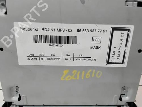 Radio CITROËN C5 III (RD_) 2.0 HDi 140 (RDRHF8, RDRHFA, RDRHA8, RDRHAJ) | BP25642680E6 - Image 3