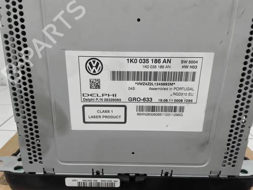 Radio VW GOLF VI (5K1) 1.6 TDI | BP25631291E6 