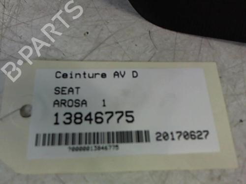 Used Front right seatbelt Front right seatbelt SEAT AROSA (6H1) 1.0 (50 hp) 25643775 25643775